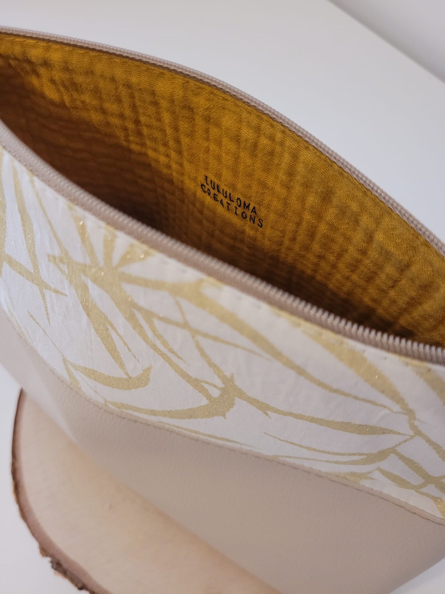 Grande trousse - Feuillage doré