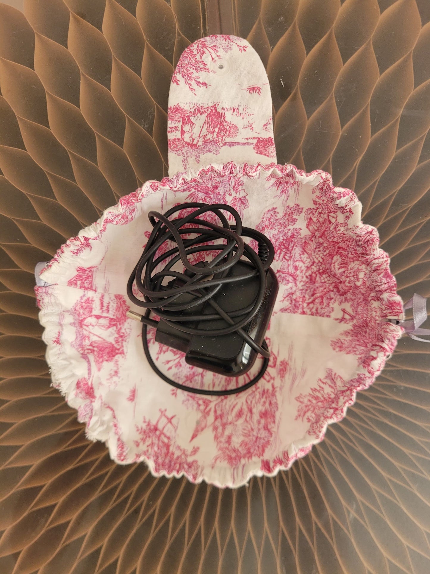 Mini bourse bijoux/range câble/monnaie