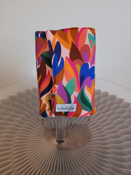 Couvre livre en tissu (livre poche) - Tissu top dédé