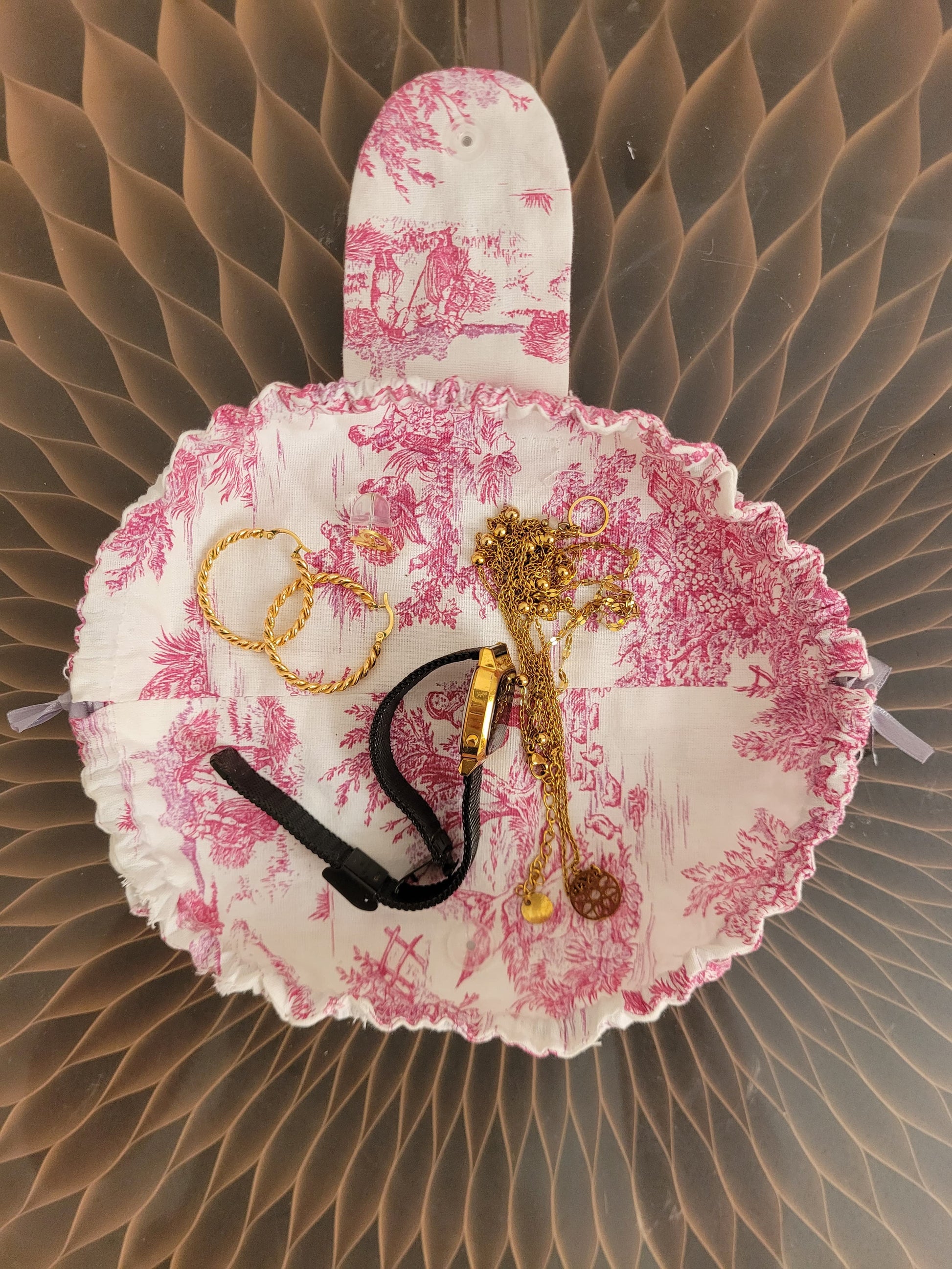 Mini bourse bijoux/range câble/monnaie - Lululoma Créations