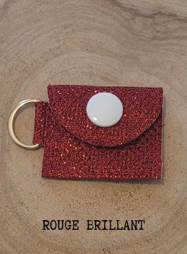 Porte clés jetons de caddies - piscine - médiator de guitare - Lululoma Créations