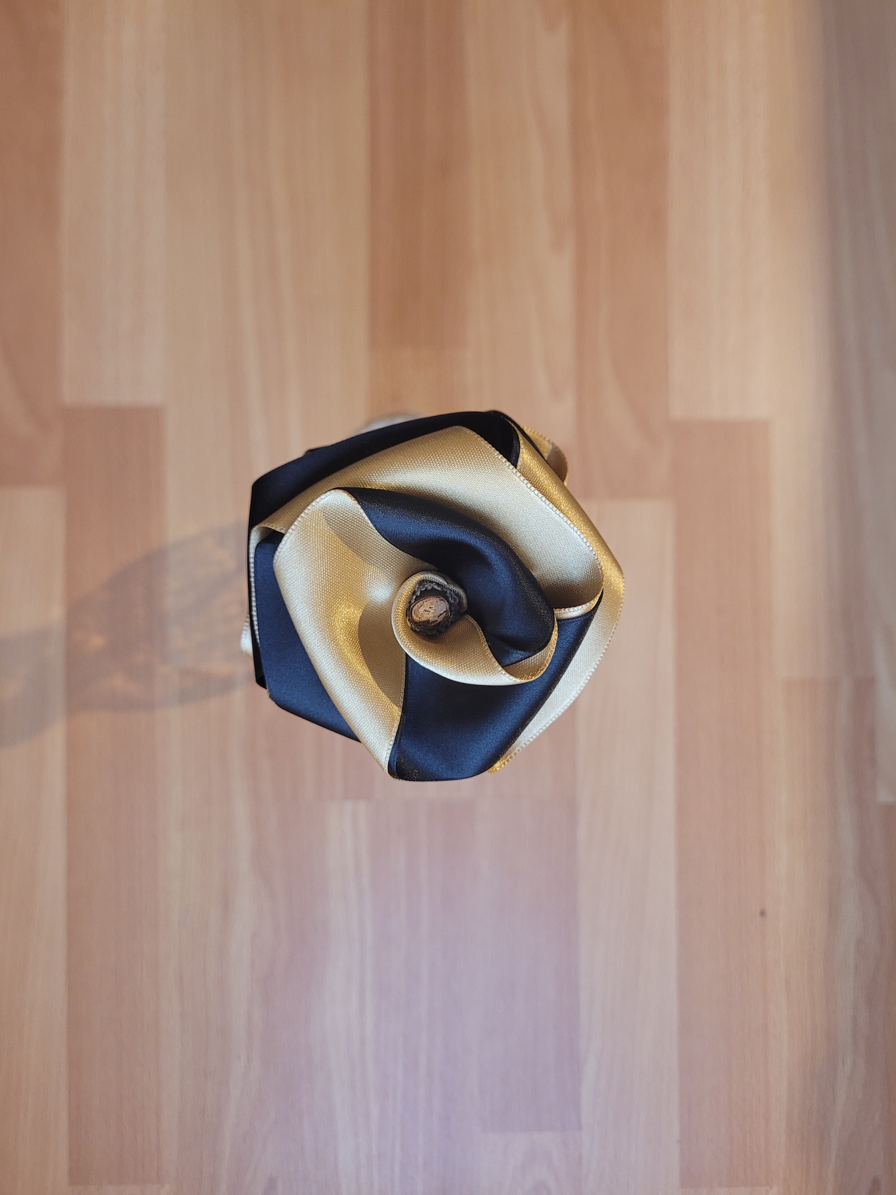 Rose éternelle en satin
