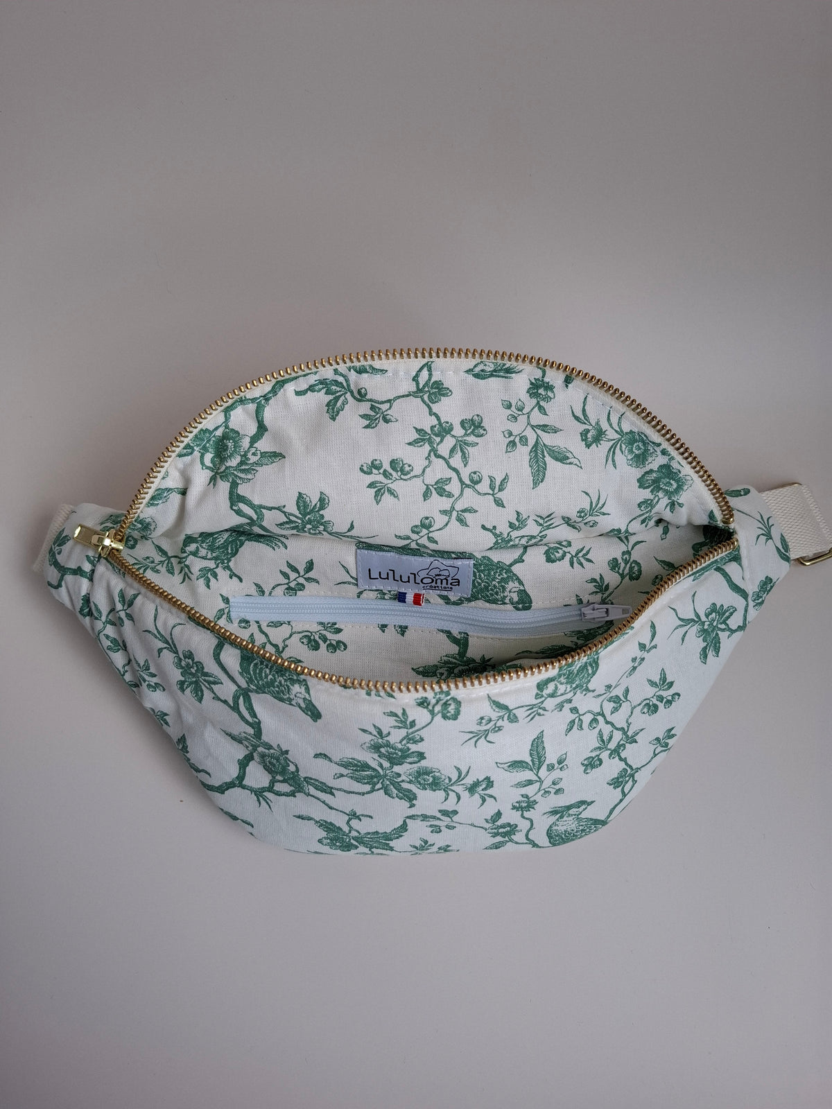 Sac banane |Toile de Jouy