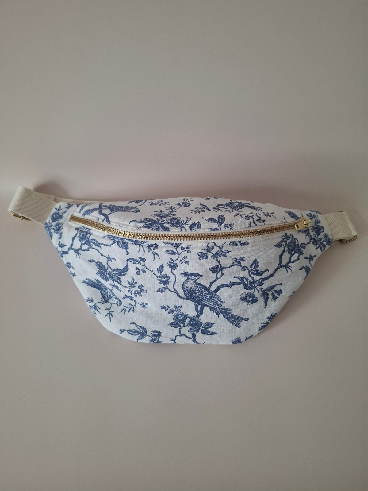 Sac banane |Toile de Jouy
