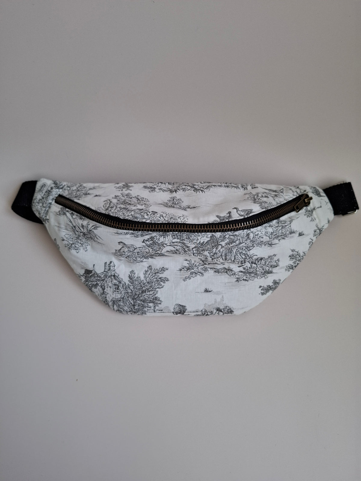 Sac banane |Toile de Jouy